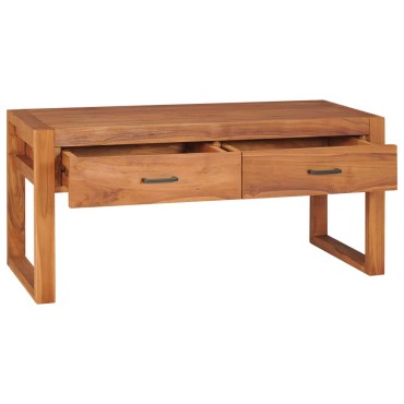 vidaXL Έπιπλο Τηλεόρασης 100x40x45cm από Ανακυκλωμένο Ξύλο Teak
