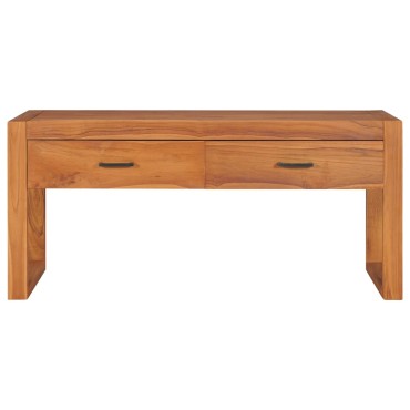 vidaXL Έπιπλο Τηλεόρασης 100x40x45cm από Ανακυκλωμένο Ξύλο Teak