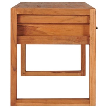 vidaXL Έπιπλο Τηλεόρασης 100x40x45cm από Ανακυκλωμένο Ξύλο Teak