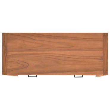 vidaXL Έπιπλο Τηλεόρασης 100x40x45cm από Ανακυκλωμένο Ξύλο Teak