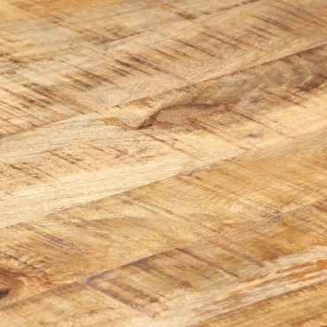 vidaXLΤραπεζάκι Σαλονιού 110x60x40cm από Ακατέργαστο Ξύλο Μάνγκο 1 τεμ.