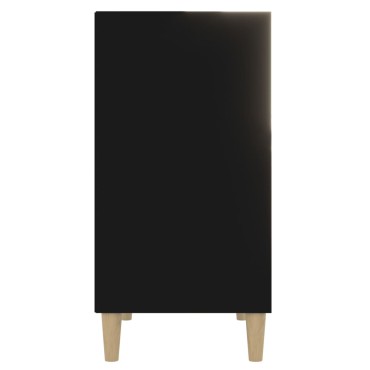 vidaXL Ραφιέρα Μαύρη 57x35x70cm από Μοριοσανίδα 1 τεμ.