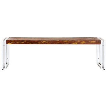 vidaXL Τραπεζάκι Σαλονιού 120x60x35cm Μασίφ Ανακυκλωμένο Ξύλο 1 τεμ.