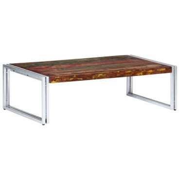 vidaXL Τραπεζάκι Σαλονιού 120x60x35cm Μασίφ Ανακυκλωμένο Ξύλο 1 τεμ.