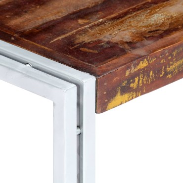 vidaXL Τραπεζάκι Σαλονιού 120x60x35cm Μασίφ Ανακυκλωμένο Ξύλο 1 τεμ.
