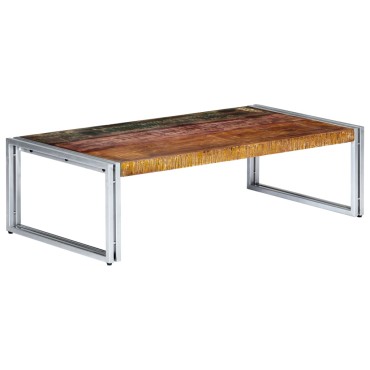 vidaXL Τραπεζάκι Σαλονιού 120x60x35cm Μασίφ Ανακυκλωμένο Ξύλο 1 τεμ.
