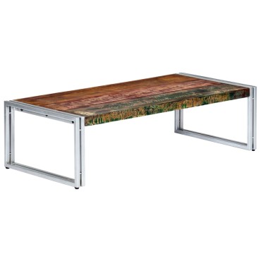 vidaXL Τραπεζάκι Σαλονιού 120x60x35cm Μασίφ Ανακυκλωμένο Ξύλο 1 τεμ.