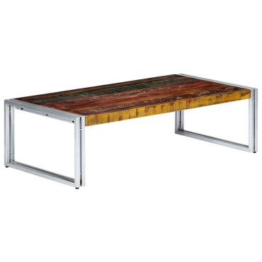 vidaXL Τραπεζάκι Σαλονιού 120x60x35cm Μασίφ Ανακυκλωμένο Ξύλο 1 τεμ.
