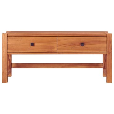 vidaXL Έπιπλο Τηλεόρασης 100x40x45cm από Ανακυκλωμένο Ξύλο Teak