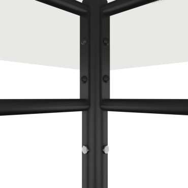 vidaXL Κιόσκι Κρεμ 3 x 3 x 2,7 μ. 180 γρ./μ²