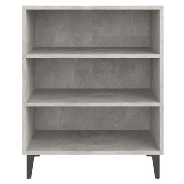 vidaXL Ντουλάπι Γκρι Σκυροδέματος 57x35x70cm Επεξεργασμένο Ξύλο 1 τεμ.