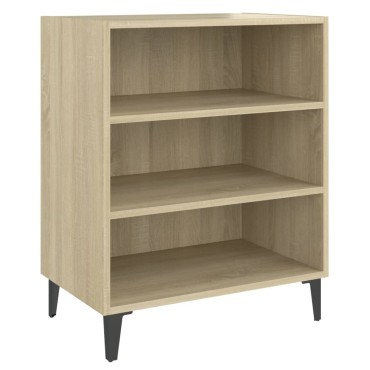 vidaXL Ραφιέρα Sonoma Δρυς 57x35x70cm από Μοριοσανίδα 1 τεμ.