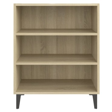 vidaXL Ραφιέρα Sonoma Δρυς 57x35x70cm από Μοριοσανίδα 1 τεμ.