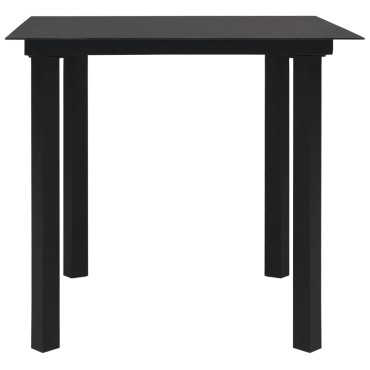 vidaXL Σετ Τραπεζαρίας Κήπου 3 τεμ. 80x80x74cm