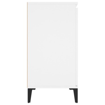vidaXL Μπουφές Λευκός 104x35x70cm από Επεξεργασμένο Ξύλο 1 τεμ.