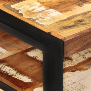 vidaXL Τραπεζάκι Σαλονιού 120x60x40cm Μασίφ Ανακυκλωμένο Ξύλο 1 τεμ.