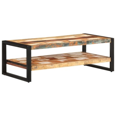 vidaXL Τραπεζάκι Σαλονιού 120x60x40cm Μασίφ Ανακυκλωμένο Ξύλο 1 τεμ.