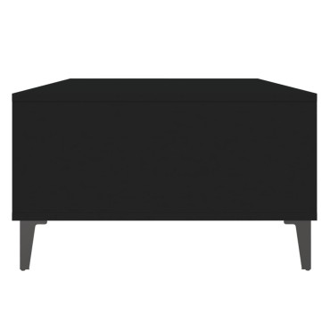 vidaXL Τραπεζάκι Σαλονιού Μαύρο 103,5x60x35cm από Επεξ. Ξύλο 1 τεμ.