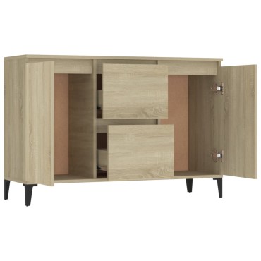 vidaXL Μπουφές Sonoma Δρυς 104x35x70cm από Επεξεργασμένο Ξύλο 1 τεμ.