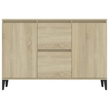 vidaXL Μπουφές Sonoma Δρυς 104x35x70cm από Επεξεργασμένο Ξύλο 1 τεμ.