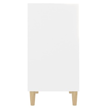 vidaXL Ραφιέρα Λευκή 57x35x70cm από Μοριοσανίδα 1 τεμ.