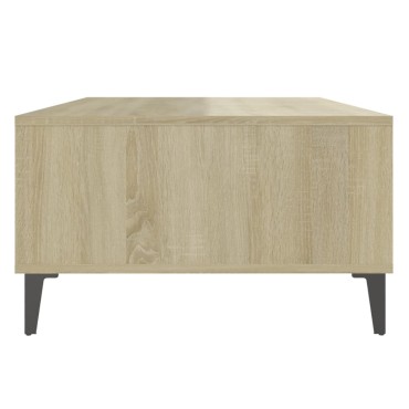 vidaXL Τραπεζάκι Σαλονιού Sonoma Δρυς 103,5x60x35cm από Επεξ. Ξύλο 1 τεμ.