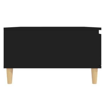 vidaXL Τραπεζάκι Σαλονιού Μαύρο 90x60x35cm από Επεξεργασμένο Ξύλο 1 τεμ.
