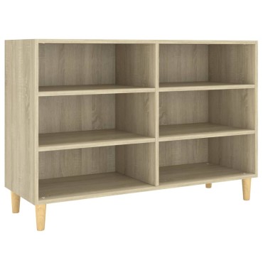 vidaXL Ραφιέρα Sonoma Δρυς 103,5x35x70cm από Επεξεργ. Ξύλο 1 τεμ.
