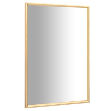 vidaXL Καθρέφτης Χρυσός 60 x 40 εκ.