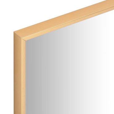 vidaXL Καθρέφτης Χρυσός 60 x 40 εκ.