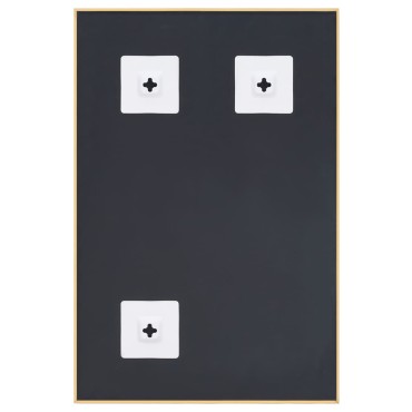 vidaXL Καθρέφτης Χρυσός 60 x 40 εκ.
