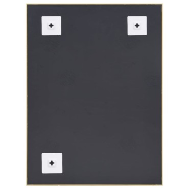 vidaXL Καθρέφτης Χρυσός 80 x 60 εκ.