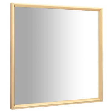 vidaXL Καθρέφτης Χρυσός 40 x 40 εκ.