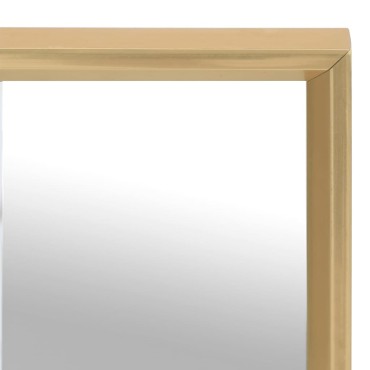 vidaXL Καθρέφτης Χρυσός 60 x 60 εκ.
