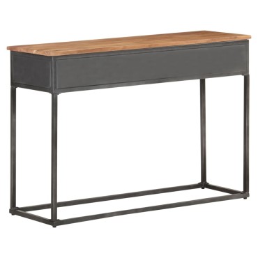 vidaXL Τραπέζι Κονσόλα 110x35x75cm από Μασίφ Ξύλο Ακακίας 1 τεμ.