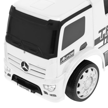 vidaXL Αυτοκίνητο Παιδικό Περπατούρα Mercedes-Benz Φορτηγό Λευκό