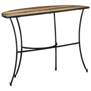 vidaXL Τραπεζάκι Βοηθητικό 110x40x77cm Μασίφ Ανακυκλωμένο Ξύλο 1 τεμ.