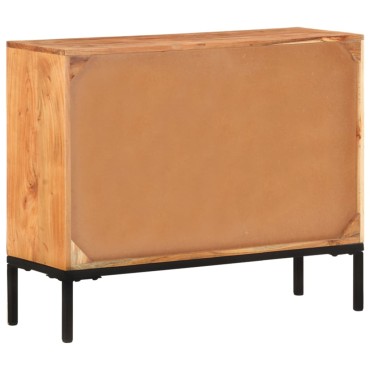 vidaXL Ντουλάπι με Συρτάρια 88x30x73cm από Μασίφ Ξύλο Ακακίας 1 τεμ.