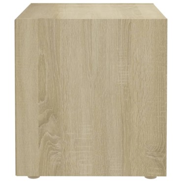 vidaXL Έπιπλα Τηλεόρασης 4 τεμ. Sonoma Δρυς 37x35x37cm Επεξ. Ξύλο