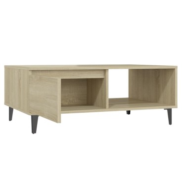 vidaXL Τραπεζάκι Σαλονιού Sonoma Δρυς 90x60x35cm Επεξεργασμένο Ξύλο 1 τεμ.