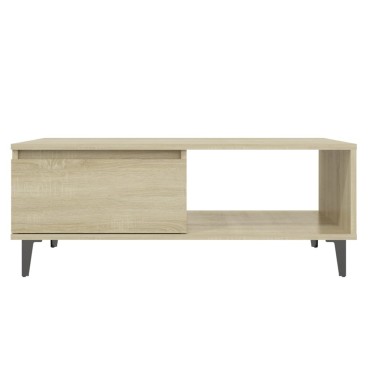 vidaXL Τραπεζάκι Σαλονιού Sonoma Δρυς 90x60x35cm Επεξεργασμένο Ξύλο 1 τεμ.