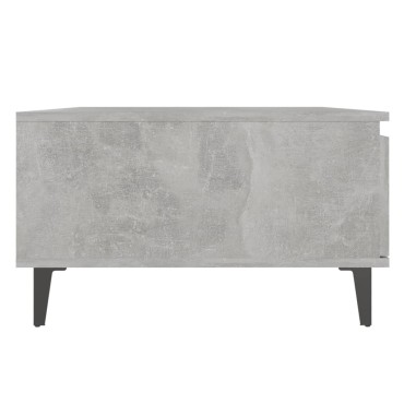 vidaXL Τραπεζάκι Σαλονιού Γκρι Σκυρ. 90x60x35cm Επεξεργασμένο Ξύλο 1 τεμ.