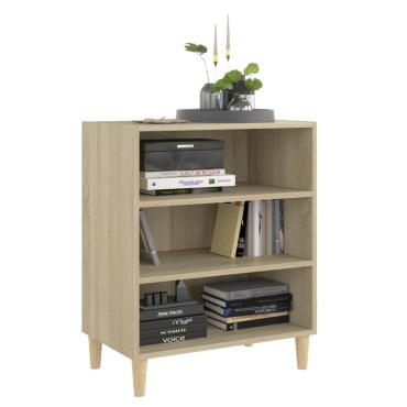 vidaXL Ραφιέρα Sonoma Δρυς 57x35x70cm από Μοριοσανίδα 1 τεμ.