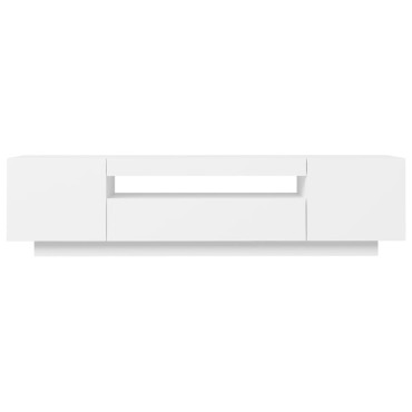 vidaXL Έπιπλο Τηλεόρασης με LED Γκρι 160x35x40cm