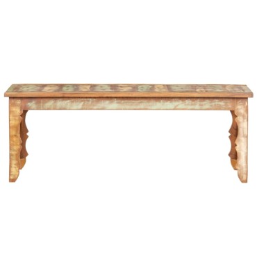 vidaXL Τραπεζάκι Σαλονιού 110x50x40cm από Μασίφ Ανακυκλωμένο Ξύλο 1 τεμ.