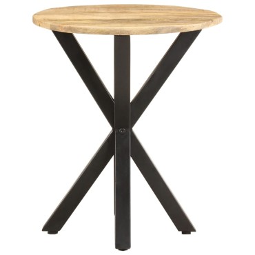 vidaXL Τραπεζάκι Βοηθητικό 48x48x56cm από Μασίφ Ξύλο Μάνγκο 1 τεμ.