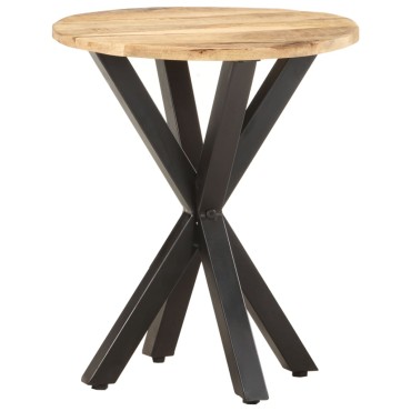 vidaXL Τραπεζάκι Βοηθητικό 48x48x56cm από Μασίφ Ξύλο Μάνγκο 1 τεμ.
