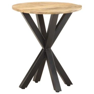 vidaXL Τραπεζάκι Βοηθητικό 48x48x56cm από Μασίφ Ξύλο Μάνγκο 1 τεμ.