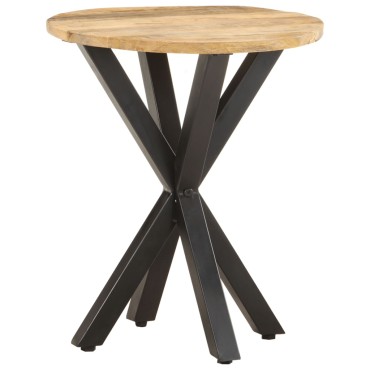 vidaXL Τραπεζάκι Βοηθητικό 48x48x56cm από Μασίφ Ξύλο Μάνγκο 1 τεμ.