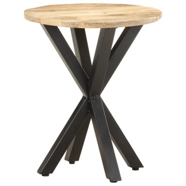 vidaXL Τραπεζάκι Βοηθητικό 48x48x56cm από Μασίφ Ξύλο Μάνγκο 1 τεμ.